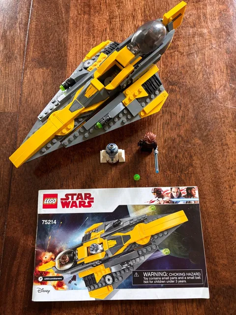 LEGO Star Wars: Anakin's Starfighter (75214) *retired* 100% complete, no box