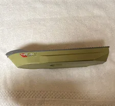 LEGO Boat Hull Piece Green & Black Plastic Vehicle Build Part, 1 Piece