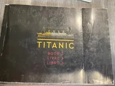LEGO Titanic 10294 Book 3 Instruction Manual Booklet Only English French Spanish
