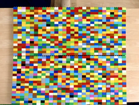Lego Duplo 500 pc 2x2 Bricks Blocks Lot Assorted Colors part 3437