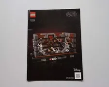 LEGO® Star Wars™ 75339 Death Star™ Trash Compactor Diorama Instruction Manual On