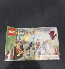 LEGO Castle 7091 Knights' Catapult Defense Instruction Manual ONLY 