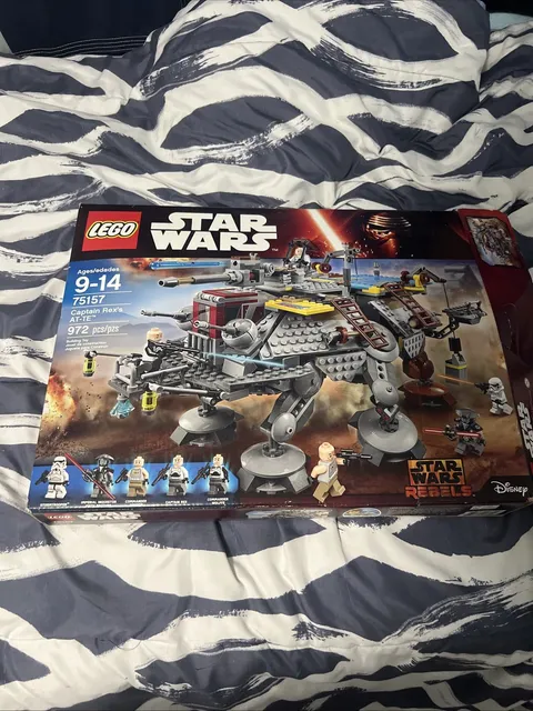 LEGO Star Wars: Captain Rex's AT-TE (75157) Partially Built All Parts Included