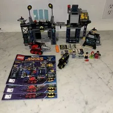 LEGO DC Comics Super Heroes: The Batcave (6860) 100% Complete w/ Manuals & Figs