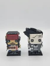 Lego Pirates of the Caribbean Captain Jack Sparrow & Captain Salazar BrickHeadz
