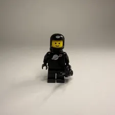 LEGO Rare Vintage Minifigure sp003 Classic Space, Black with Air Tanks 6971 6985