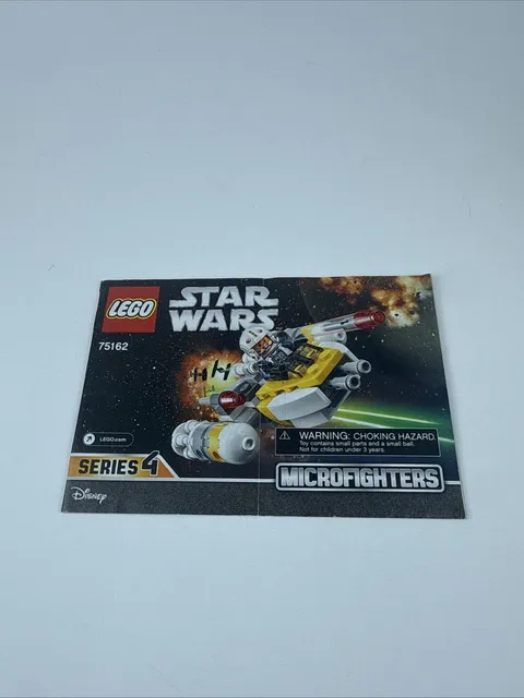 Lego Star Wars Microfighters Y-wing Instruction Manual.  Set 75162