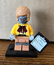 LEGO Velma Staplebot Minifigure LEGO Movie Series 1 With Bottom Plate Clipboard