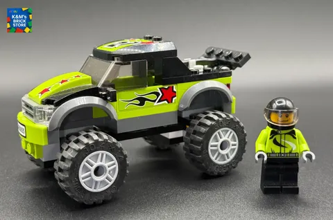 LEGO CITY: Monster Truck (60055) Complete With Minifigure