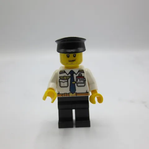Retired LEGO City Pilot Mini figure (60021)