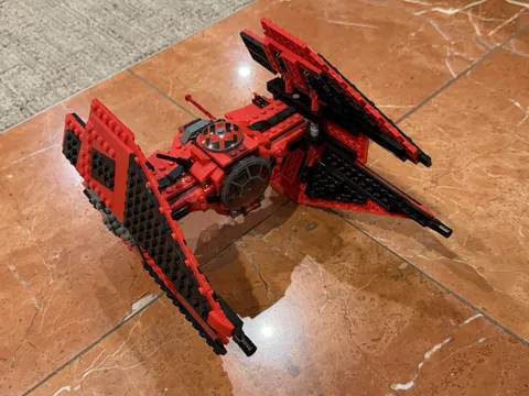 LEGO STAR WARS 75240 MAJOR VONREG'S TIE FIGHTER BOX NO MINIFIGURES AS SHOWN