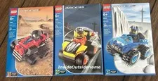 LEGO Racers SET OF 3 *8358 Blue-26pc *8359 Red-27pc *8360 Yellow-23pc Age 6+ NEW