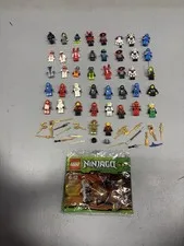 Lego Ninjago Minifigure Lot Of 42 Plus A Polybag And Extras