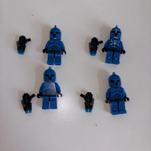 MNT Lego Star Wars Senate Commando Minifigures 75088 Lot of 4