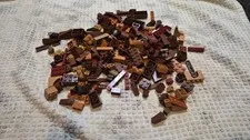 LEGO Bulk Lot Brown Tan Orange Earth Tones Bricks Plates Slopes Parts MOC