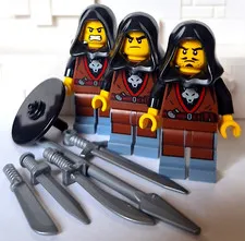 LEGO Wolfpack army Castle MINIFIGURE knight 10305 10332 bandit 71047 21348 21343