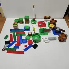 LEGO Super Mario Adventures Starter 71360 Assorted Pieces Mixed NO MARIO