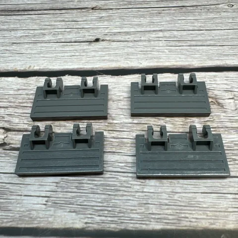 Lego Part 44569 Hinge Train Gate 2x4 Locking Dual 2 Fingers w/Rear Reinforcement