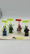 LEGO Ninjago Prime Empire Minifigure Lot Digi Lloyd Jay Cole Health Bars Weapons