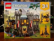 LEGO Creator 31120 Medieval Castle – NEW & Sealed – 3‑in‑1 Build – Retired Set