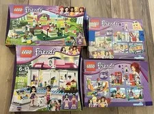 Lot Of 4 Lego Friends Sets 3942 41007 41099 41310 100% Complete Heartlake City