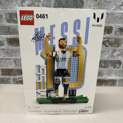 Brand New In The Box !LEGO 43015 Editions Lionel Messi -Soccer Legend