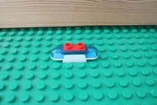 Duplo Blue White Siren Sound Works Police Car Emergence Lights Vehicle