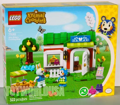Lego #77055 ANIMAL CROSSING Able Sisters Clothing Shop Building Toy