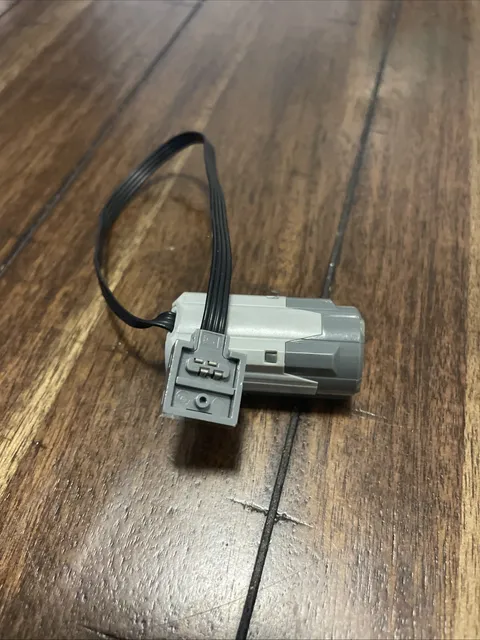 LEGO Parts Only Electric, Motor 9V Power Functions L Gray Tested Not Working