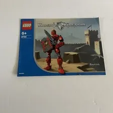 Lego Knights Kingdom 8785 Santis Instruction Manual Booklet Only 4245585 Age 6+