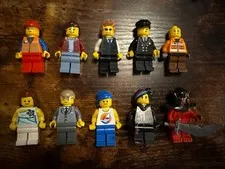 Lot of 10 LEGO Minifigures – Various Themes