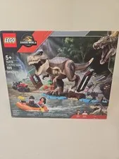 LEGO Jurassic World T Rex River Escape Dinosaur Toy 76975 Box Sealed