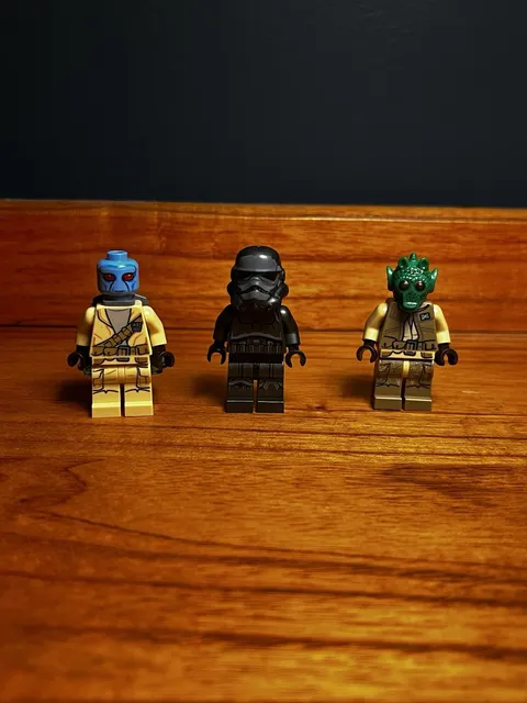 LEGO Star Wars Minifigures Lot of 3 Resistance & First Order
