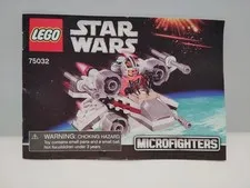 LEGO Star Wars Microfighters Instruction Booklets 75030 75032 X-Wing AAT Lot