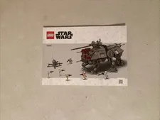LEGO Star Wars 75337 AT-TE Walker Instruction Manual Only