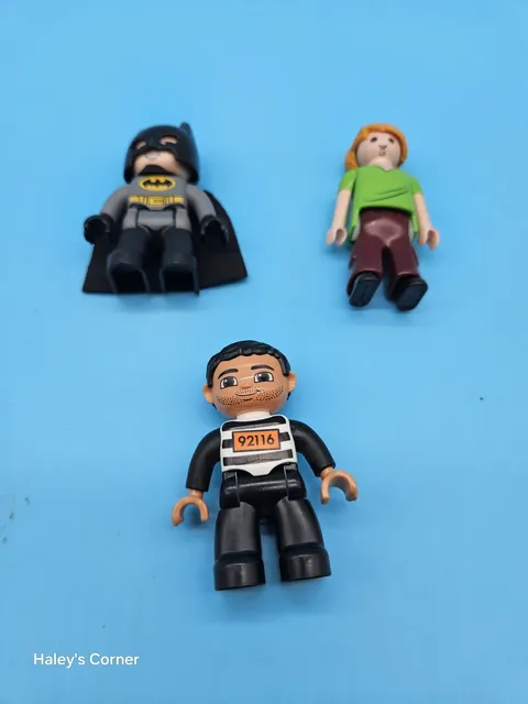 Lego Duplo Figures set  Including Batman Plus Two Others 
