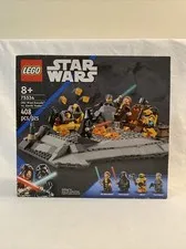Lego 75334 STAR WARS OBI-WAN KENOBI VS DARTH VADER SET NEW NRFB