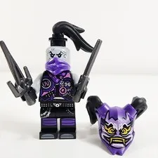 Lego Ultra Violet Minifigure Oni Mask Ninjago Sons of Garmadon 70640 njo0400
