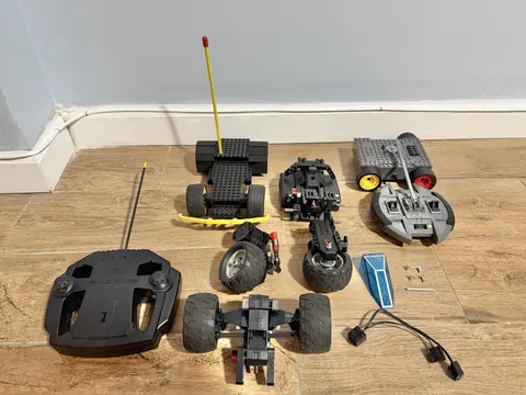 Vintage Lego Racers 5599 Remote Control Car Parts + Mega Bloks - Untested