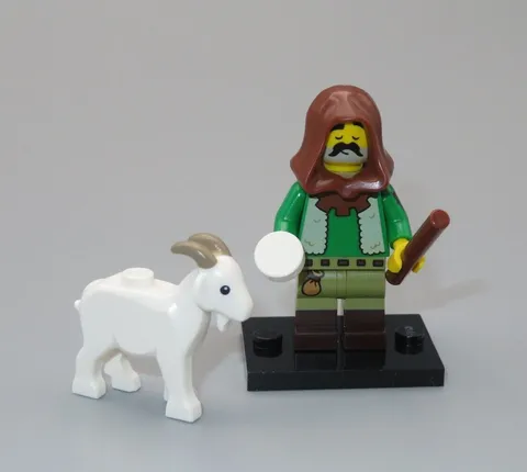 LEGO Series 25 Goatherd Goat New taken out of package minifigure CMF