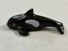Lego Duplo Baby Orca Killer Whale 3.5" Animal Figure Minifigure Retired