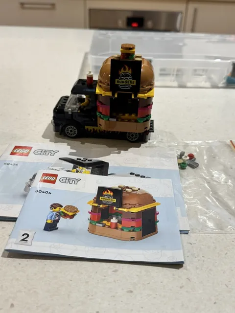 LEGO® City 60404 Burger Truck no box 