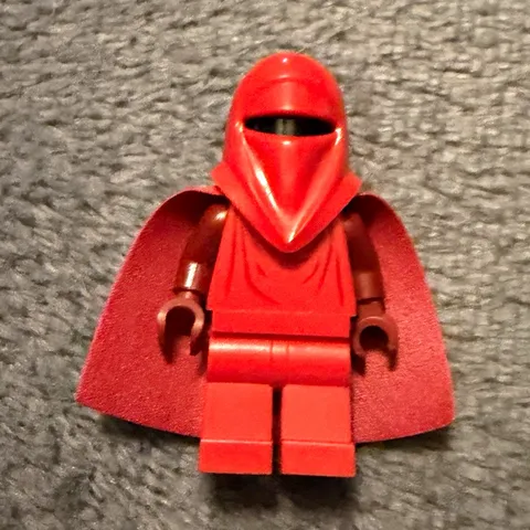 LEGO Star Wars Imperial Royal Guard Minifigure w/ Red Cape & Helmet