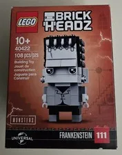 LEGO BRICKHEADZ: Frankenstein #40422, 108 Pcs, Retired, New 