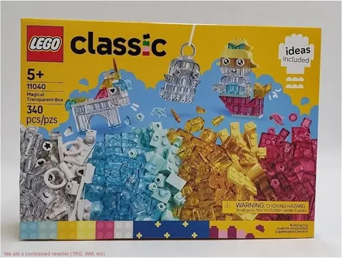 LEGO Classic Magical Transparent Box Toy 11040 SEE DETAILS