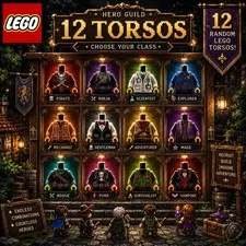 LEGO Character Creator 12 Random Torsos Hero Class Collection