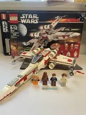 LEGO Star Wars 6212 X-wing Fighter Complete w/ Minifigures, box, instr