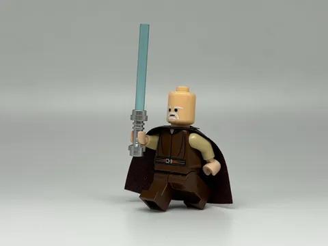 Custom Lego Star Wars LSW1/TCS Ki Adi Mundi Mini Figure