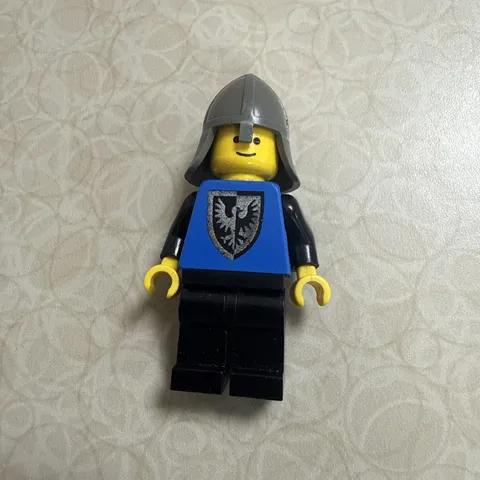 LEGO Minifigure Cas099 Black Falcon Knights