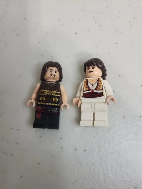 Lego Prince of Persia Minifigures X2 Dastan, Princess Tamina